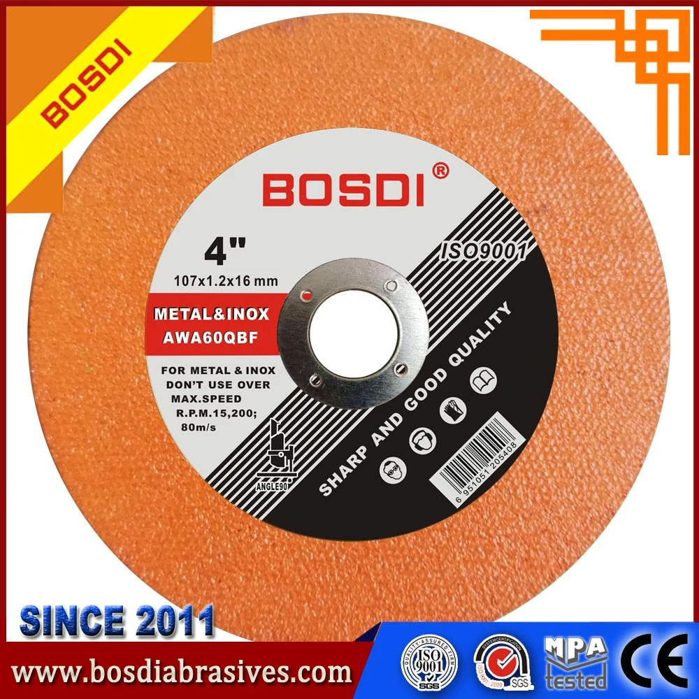 107mm Sharp Cutting Wheel/Disc, Resin Cutting Abrasive Cutting Disk, Hand Tool for Iron/Steel/Metal